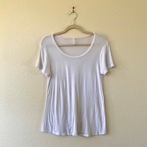 Active USA Basic White tee.